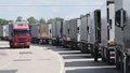 Veidojas garas kravas automašīnu rindas uz Lietuvas robežas ar Kaļiņingradas apgabalu un Baltkrieviju