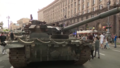 Gatavojoties Ukrainas Neatkarības dienai, Kijivā izrāda iznīcināto Krievijas kaujas tehniku