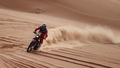 Motobraucējs Rikijs Brebeks ar avāriju noliek cerības izcīnīt otro triumfu "Dakara" rallijreidā