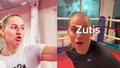 VIDEO ⟩ Boksere Beatrise Rozentāle parodē Zuti un citus Latvijas bokserus
