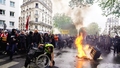 Francijā vardarbībā 1. maija protestu laikā ievainoti vairāk nekā 100 policisti