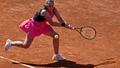 Ostapenko Romas "WTA 1000" turnīrā sasniedz ceturtdaļfinālu arī dubultspēlēs