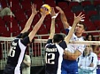 Foto: Latvijas volejbolisti piecos sasit pieveic grieķus