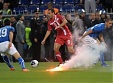 UEFA uzsāk izmeklēšanu par serbu līdzjutēju nekārtībām