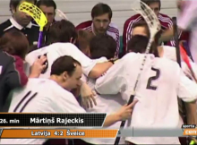 Video: Latvija izlaiž uzvaru pret Šveici