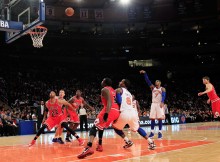 Melo un "Knicks" sagādā Rouzam un "Bulls" vilšanos Ņujorkā