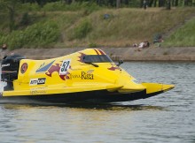 Foto: Liepājā notiek Eiropas čempionāts ūdens motorsportā jauniešiem JT-250 klasē