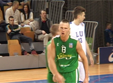 Video: ''Valmiera'' izbraukumā uzveic LU basketbolistus