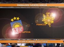 Video: Latvija piedzīvo sagrāvi pret Francijas hokejistiem