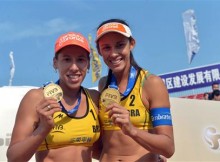 Brazīlietes Talita/Tajana uzvar Šanhajas "Grand Slam"