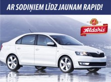 Aldaris LBL: svētdien noskaidros īpašnieku jaunajai automašīnai Škoda Rapid