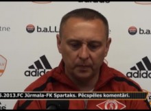 Video: Koņevs:"Spartaks spēlēja futbolu, mēs skraidījām pa laukumu"