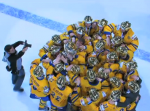 Video: Zviedri triumfē pasaules hokeja čempionātā