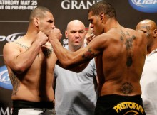 Foto: "UFC 160 - Velasquez vs. Silva 2" svēršanās procedūra