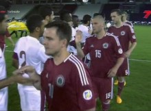 Video: Latvija piedzīvo zaudejumu pret Kataru, Žigajevam skaisti vārti