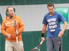 Blogs: "French Open" 1.diena: Gulbim treniņš, citiem jau īstās cīņas