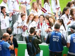 Eiropas jaunatnes vasaras olimpiādē ir aizvadīta pirmā sacensību diena