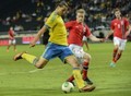 Lietuva zaudē Luksemburgai, Ibrahimovičam "hat trick" pret norvēģiem