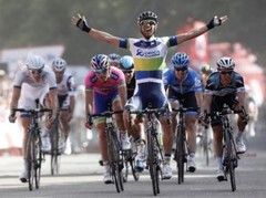 "Vuelta a Espana" 5.posmā uzvar Metjūzs, kopvērtējumā vadībā Nibali