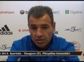 Video: Tabanovs:"Spēles uzdevums bija izcīnīt trīs punktus"