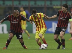 ČL: "Barcelona" sagaida "Milan", "Zenit" svarīga cīņa pret "Porto"