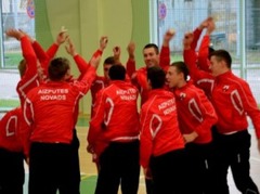 "Aizputes" volejbolisti pārvar Latvijas kausa izcīņas pirmo kārtu