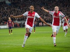 "Ajax" negaidīti pārspēj "Barcelona" un cīnīsies par 2. vietu ar "Milan"
