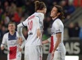Ibrahimovičs un Kavani atraujas no Falkao, PSG un "Monaco" uzvar