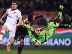 "Milan" un "Roma" asā spēlē cīnās neizšķirti