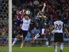 "Atletico" pārvar "Valencia" barjeru un iekļūst Spānijas kausa 1/4 finālā