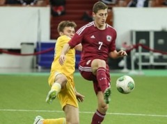 Latvijas U21 izlase zaudē arī kazahiem un spēlēs par 7.vietu