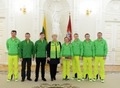 Lietuvas prezidente uz Soču olimpiādi pavada arī Ilmāru Brici