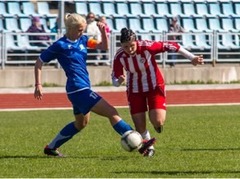 Sieviešu futbola līgā šogad septiņas komandas