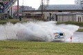 Foto: Supersprinta braucēju cīņas Biķernieku pavasara lietū