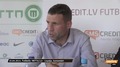 Video: Dobrecovs: "Mūsu kluba prezidents šajā spēlē  ir guvis vārtus un atdevis piespēli"