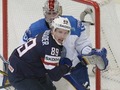 IIHF uz spēli pret Somiju diskvalificē ASV uzbrucēju Abdelkaderu