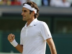 Federers devītajā Vimbldonas finālā sacentīsies ar Džokoviču