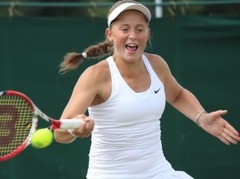 Ostapenko grauj un sasniedz Vimbldonas pusfinālu