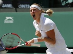 Kvitova otro reizi triumfē Vimbldonā