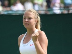 Kontaveita Zviedrijā apspēlē Kornē un gūst pirmo WTA uzvaru