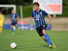 Šabala pārbaudes spēlē gūst pirmos vārtus "Club Brugge" rindās