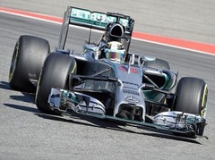Hamiltons pārspēj Rosbergu Vācijas F1 posma 2. treniņā