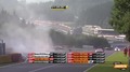 Video: Mežonīga avārija leģendārajā "Eau Rouge" līkumā