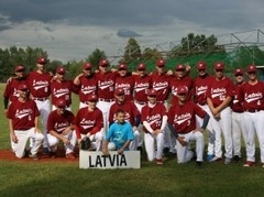 Latvijas beisbolisti Eiropas čempionātu sāk ar zaudējumu slovēņiem