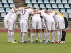 Latvijas U19 izlase pēdējā minūtē ielaiž un zaudē vērtīgu punktu