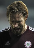 Foto: Latvija ar 0:3 zaudē Islandei