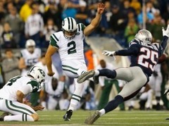 "Patriots" bloķē pēdējo sekunžu sitienu un pieveic "Jets"