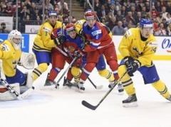 Zviedrija atkal apspēlē krievu juniorus, perfekti turpina arī Kanāda