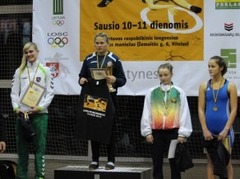 Liepājniece Tjapko - Lietuvas čempione otro gadu pēc kārtas