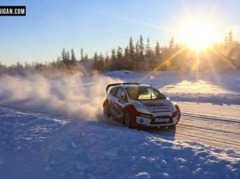 Baumanis un Nitišs gatavojas ledus rallijkrosa seriālam "RallyX on Ice"